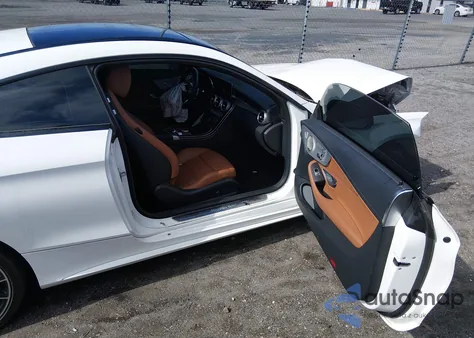 2023 Mercedes-Benz C 300 Coupe z USA, uszkodzony, nr VIN W1KWJ8DBBPG118337